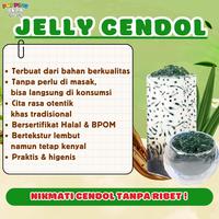 Gambar Es Jelly Kelapa Mutiara/Es Jelly Coconut/Dessert Es Jelly Kelapa | Jelly Cendol Dawet Kecebong dari Nata Jelly Official Store Kota Bandung 4 Tokopedia