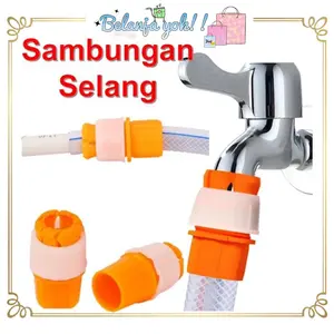 BY882 Konektor Selang Air Fleksibel / Penjepit Selang di Kran dan Pipa