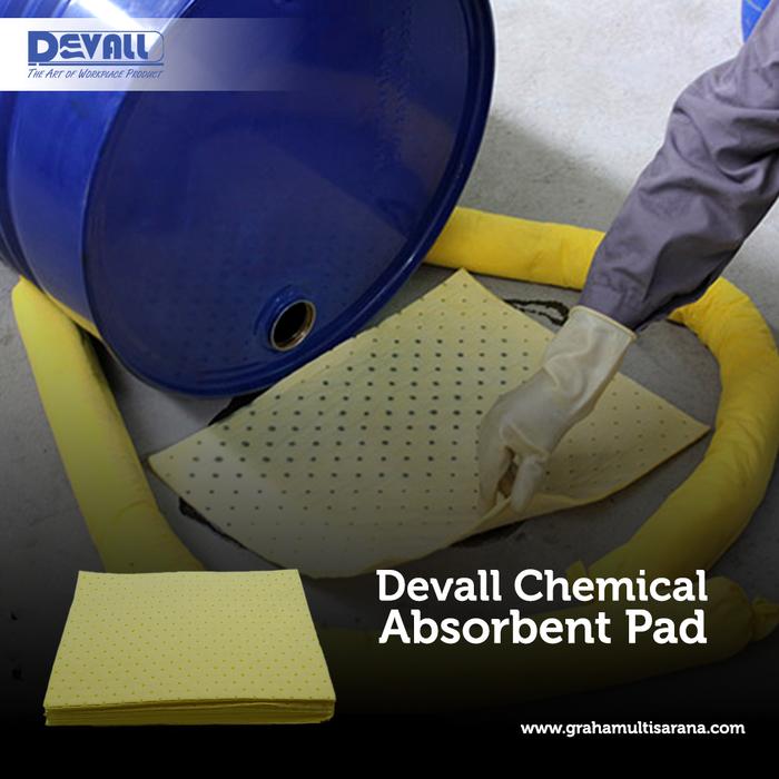 Gambar Devall Chemical Spill Absorbent Pad 16" X 20" per lembar dari Graha Multisarana Mesindo Kota Semarang Tokopedia