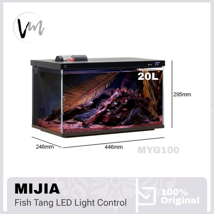 Gambar Mijia Akuarium Pintar - Smart Fish Tank Dengan Remote Control Temperature Monitor LED Light System Aquarium dari Venus Mobile Kota Administrasi Jakarta Barat Tokopedia
