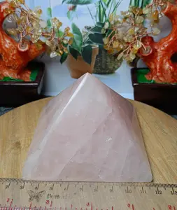 Natural Rose Quartz Pyramid (8)