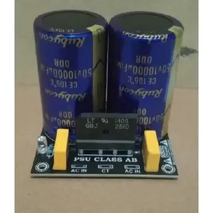 Psu 2 Elco 10000uf 50v Rubycon Di Lengkapi Dioda Sisir 25a