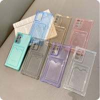 Gambar Case Colour Card Clear Suitable for Samsung Galaxy Note 20 Ultra S21 S22 S23 S24 S25 S25+ Fe A06 A16 Softcase Slot Card Colour Warna Cover Protection Rubber Yellow Casing - Note 20 dari Metoocel Kota Semarang 4 Tokopedia