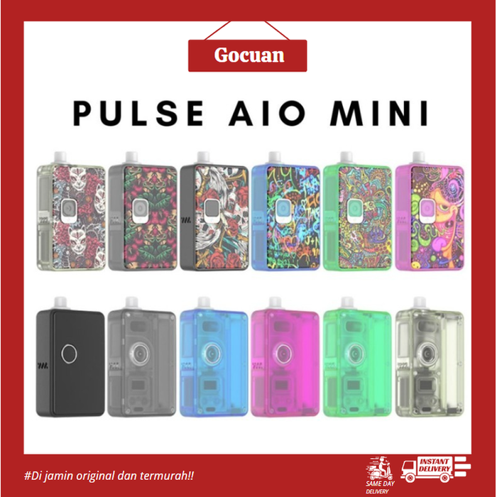 Promo DEVICE PULSE AIO MINI KIT WITH RBA NEW PULSE AIO MINI 100% ...