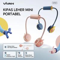 Gambar Vivan VF01 Kipas Leher Mini Portable Neck Fan Karakter Lucu Imut 3 Kecepatan Angin Type-C 2000 mAh - Garansi Resmi 1 Tahun - Blue dari bestdeal_NEW Kota Administrasi Jakarta Pusat 2 Tokopedia