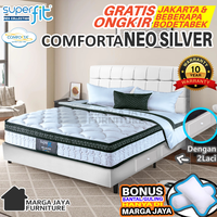 Gambar Comforta Neo Silver Plush Top Superfit Spring bed kasur Springbed Matras 120 160 180 x 200 cm Mattress 120x200 160x200 180x200 dari Marga Jaya Furniture 02 Kota Administrasi Jakarta Timur 2 Tokopedia