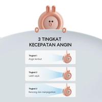 Gambar Vivan VF01 Kipas Leher Mini Portable Neck Fan Karakter Lucu Imut 3 Kecepatan Angin Type-C 2000 mAh - Garansi Resmi 1 Tahun - Blue dari bestdeal_NEW Kota Administrasi Jakarta Pusat 4 Tokopedia
