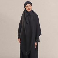 Gambar DOA - Zafeera Khimar Black - Khimar dari DOA Indonesia_NEW Kota Bandung 1 Tokopedia