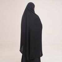Gambar DOA - Zafeera Khimar Black - Khimar dari DOA Indonesia_NEW Kota Bandung 3 Tokopedia