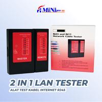 Gambar LAN Tester/Alat Tes Kabel Internet RJ11 RJ45 MINIPRO dari Minipro Network Kota Administrasi Jakarta Pusat 4 Tokopedia