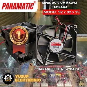 KIPAS FAN DC 9 CM / Kipas Angin Pendingin Internal Fan DC 9225 DC 12V