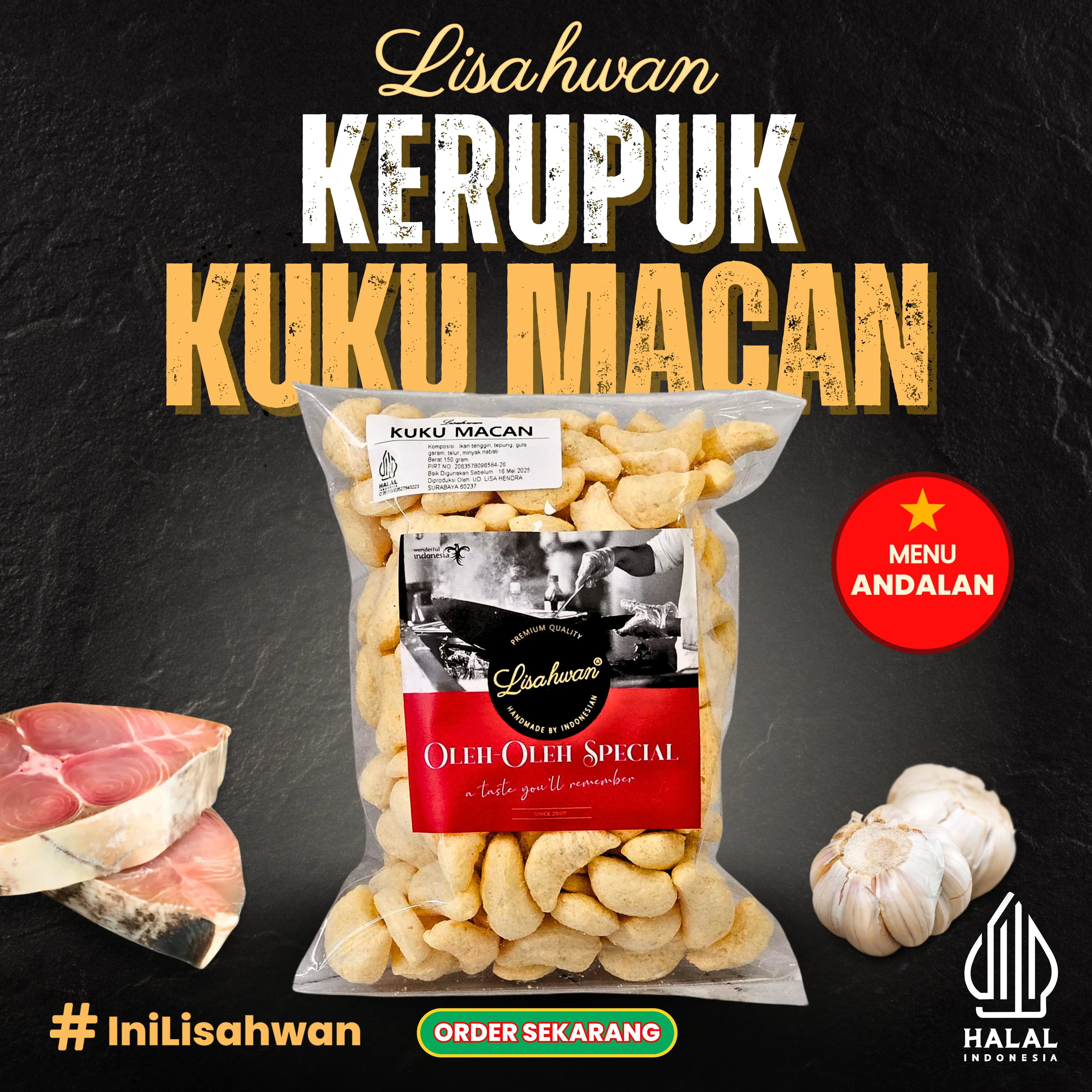KRUPUK KUKU MACAN