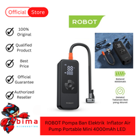 Gambar ROBOT Pompa Ban Elektrik Mobil/Truk/Motor/Sepeda/Bola Inflator Air Pump Portable Mini dari Bima Accessories Bali Kota Denpasar 1 Tokopedia