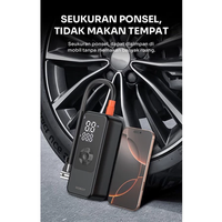 Gambar ROBOT Pompa Ban Elektrik Mobil/Truk/Motor/Sepeda/Bola Inflator Air Pump Portable Mini dari Bima Accessories Bali Kota Denpasar 5 Tokopedia