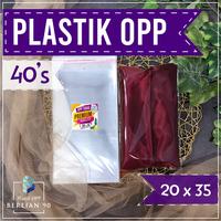 Gambar Plastik Opp Lem 23X30 Cm Tebal 40 Micron / Plastik Opp Seal Premium dari Plastik Opp Berlian 90 Kota Bandung 3 Tokopedia