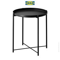 Gambar IKEA GLADOM Meja Baki Multifungsi Hitam Bahan Baja 45x53 cm Furniture dari IKEA Indonesia Kota Administrasi Jakarta Timur 2 Tokopedia
