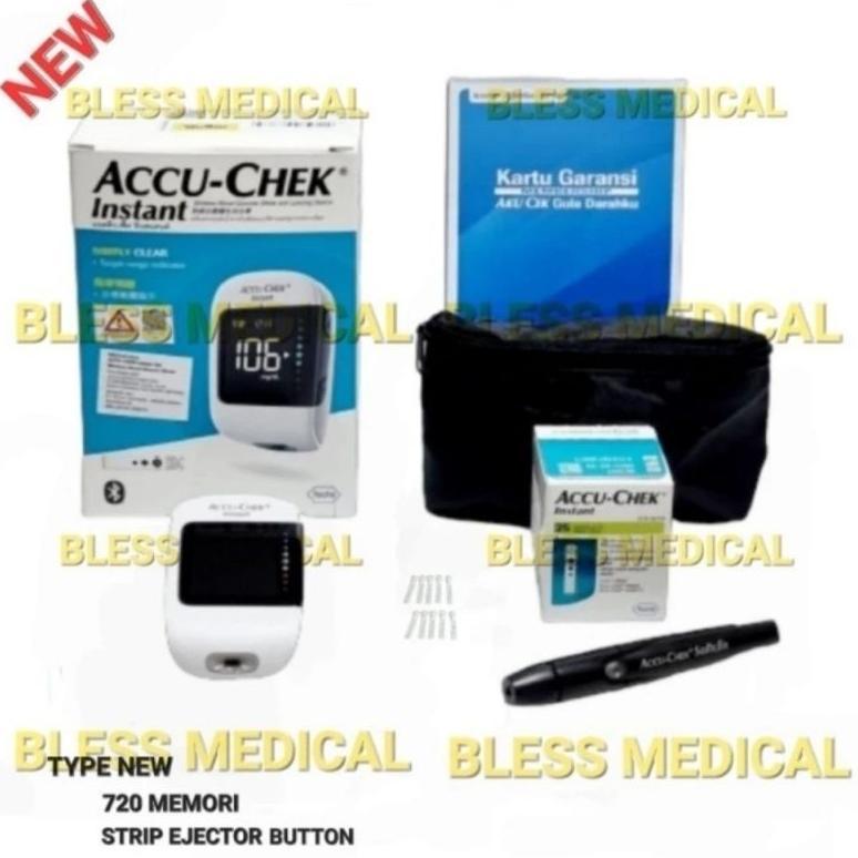 ALAT ACCU CHEK INSTANT + 25 TEST STRIP TYPE NEW ACCUCHEK INSTANT - NEW + 25 STRIP
