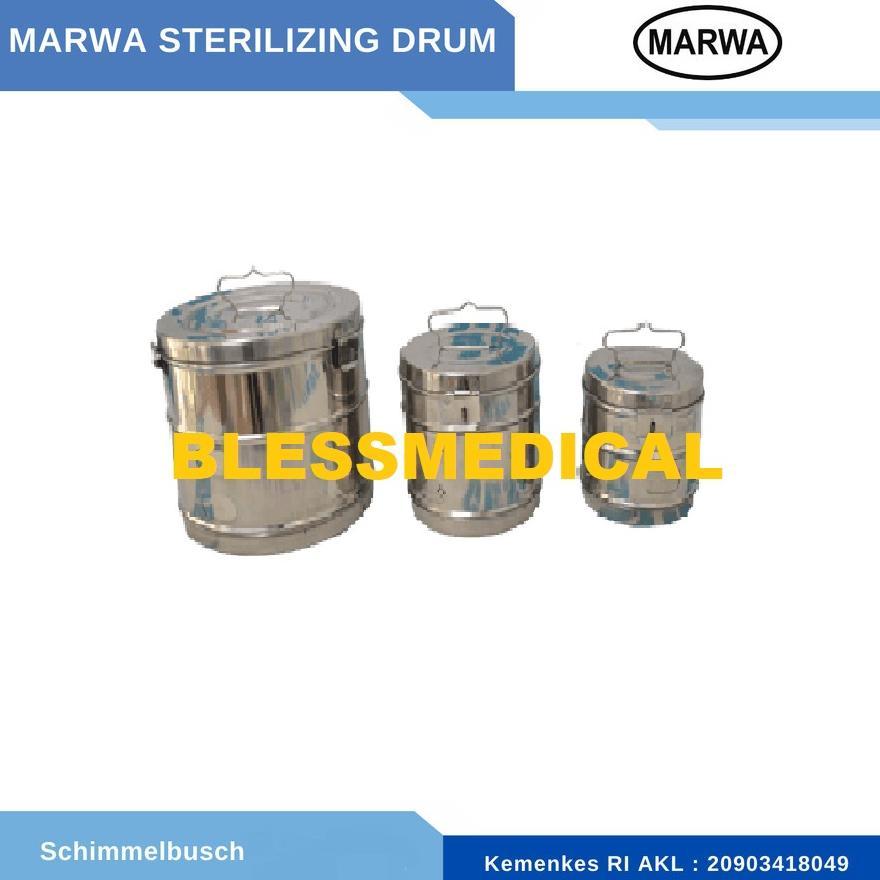 DRESSING DRUM / TROMOL - DIAMETER 12 CM