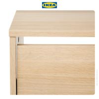 Gambar IKEA BISSA Rak Kabinet Sepatu Dengan 2 Kompartmen Kayu 49x28x93 cm   Furniture dari IKEA Indonesia Kota Administrasi Jakarta Timur 4 Tokopedia
