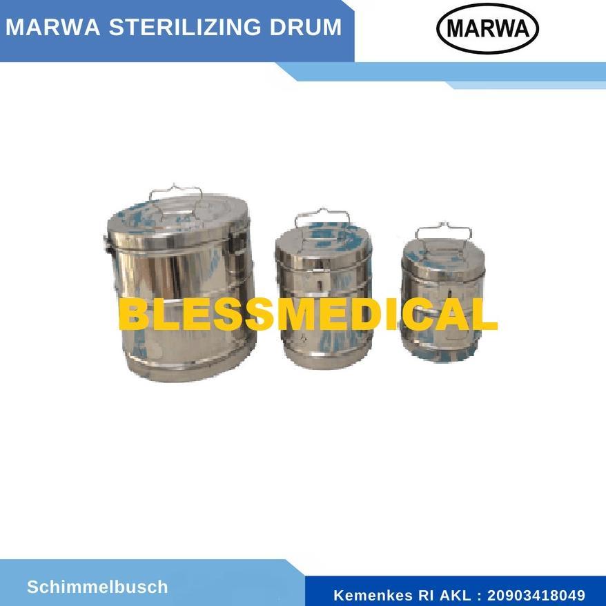 DRESSING DRUM / TROMOL - DIAMETER 24 CM
