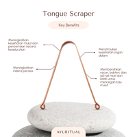 Gambar Alat Pembersih Lidah Tembaga (Copper Tongue Scraper/Tongue Cleaner) dari Ayuritual Kab. Bandung 2 Tokopedia