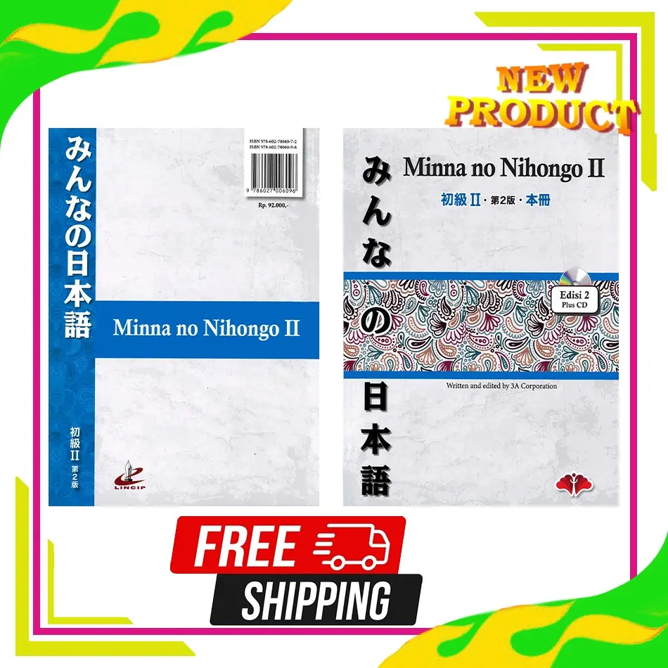 buku minna no nihongo 2 full jepang pake cd