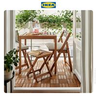 Gambar IKEA RUNNEN Decking Tile Lantai Bongkar Pasang Akasia 0.81 m² Isi 9Pcs Plastik Akrilik dari IKEA Indonesia Kota Administrasi Jakarta Timur 4 Tokopedia