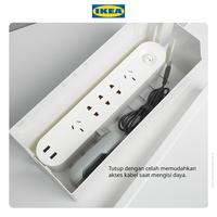 Gambar IKEA SATTING Kotak Pengatur Kabel Dengan Penutup Minimalis Plastik Fabric dari IKEA Indonesia Kota Administrasi Jakarta Timur 3 Tokopedia