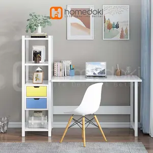 Homedoki Meja Komputer Minimalis/Meja belajar/Meja kerja/ Meja Gaming/Meja Kantor