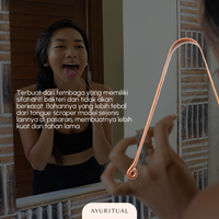 Gambar Alat Pembersih Lidah Tembaga (Copper Tongue Scraper/Tongue Cleaner) dari Ayuritual Kab. Bandung 3 Tokopedia