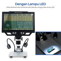 Gambar Taffware Mikroskop Digital 12MP 1600X dengan Monitor and Metal Stand - G1600 dari Taffware Official Store Kota Administrasi Jakarta Barat 5 Tokopedia