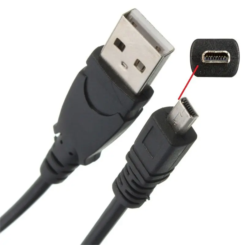 Kabel Data Usb Cable Kamera For Nikon Coolpix S520 S32 AW110 S9300 S202 S80 AW100 UCE6 8 Pin S9500 S210 S230 S3500 S220 S4200 PC Laptop S3600 S225 S2500 S2600 S620 S4000 S3700 S6000 3700