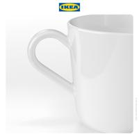 Gambar IKEA 365+ Gelas Mug Putih 24cl Kitchenware dari IKEA Indonesia Kota Administrasi Jakarta Timur 3 Tokopedia