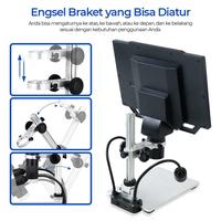 Gambar Taffware Mikroskop Digital 12MP 1600X dengan Monitor and Metal Stand - G1600 dari Taffware Official Store Kota Administrasi Jakarta Barat 4 Tokopedia