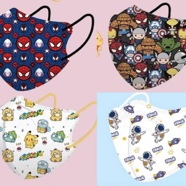 MASKER (KEMASAN INDIVIDUAL) ANAK SUPER HERO SUPERHERO SPIDERMAN IRON MAN GROOT JAGOAN ANAK KIDS MASK PRINCESS KORUMI MY MELODY - 5PCS MARVEL