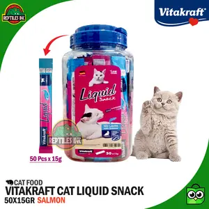 VITAKRAFT Cat Liquid / Snack Krim Camilan Cemilan Makan Kucing