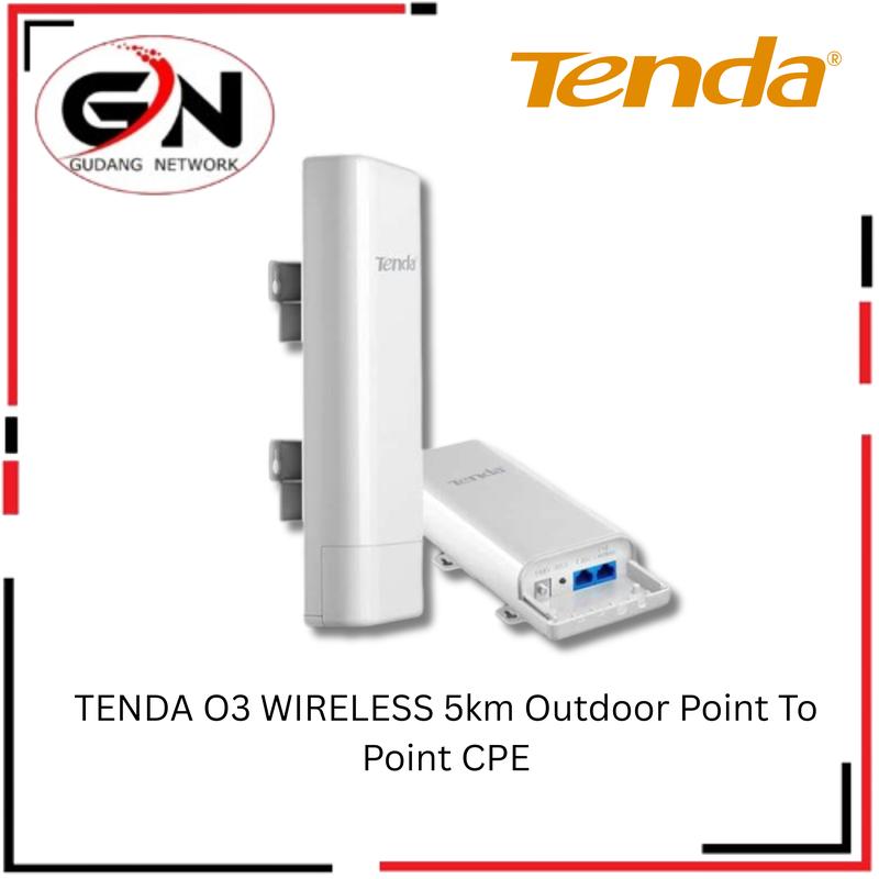 TENDA O3 WIRELESS 5km Outdoor Point To Point CPE - Shop | Tokopedia