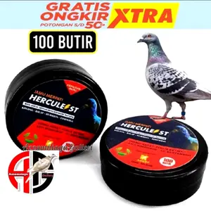 JAMU MERPATI HERCULES JAMU MERPATI JUARA | ISI 100 BUTIR JAMU HERCULEST ISI 100 BUTIR