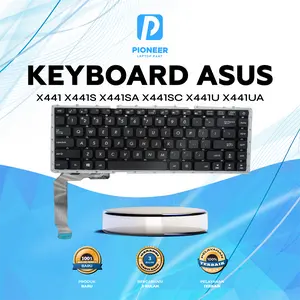 PIONEERLAPTOPPARToshiba Keyboard untuk ASUS X441 X441SC X441U X441SAsus X441S A441 A441U Series Baru dengan Garansi 3 Bulan Ganti Baru