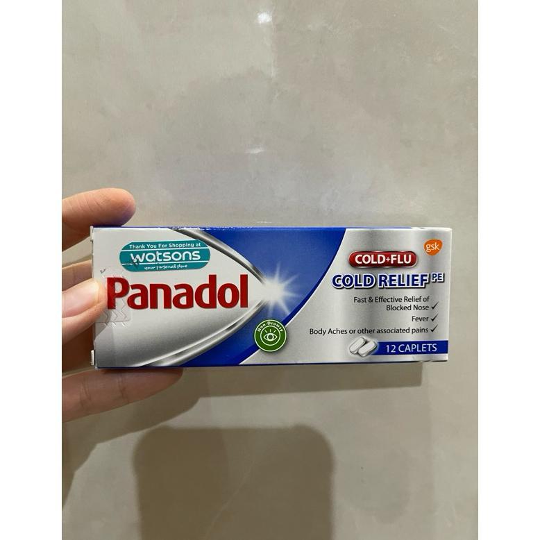 READY STOCK PANADOL Cold Relief Singapore Version / Obat Flu / Demam / Pilek ORIGINAL