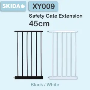 Baby Safe Safety Gate Extension 45Cm Pagar Pengaman Anak Bayi Besi