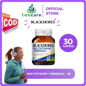 blackmores multivitamin & minerals BPOM KALBE 30 Kapsul