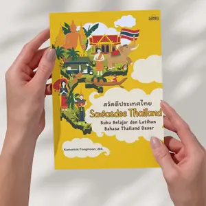 Buku Bahasa Thailand Sawasdee Thailand - Buku Belajar dan Latihan Bahasa Thailand Dasar