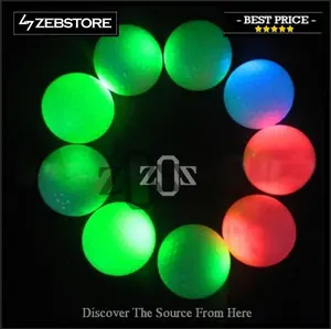Bola Ball Golf Malam Glow Glowing In The Dark LED