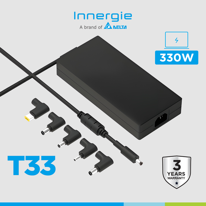 Gambar Adaptor Laptop Innergie 330W Gaming Charger ACER ASUS DELL HP LENOVO dari LINDY INDONESIA Kota Administrasi Jakarta Barat Tokopedia
