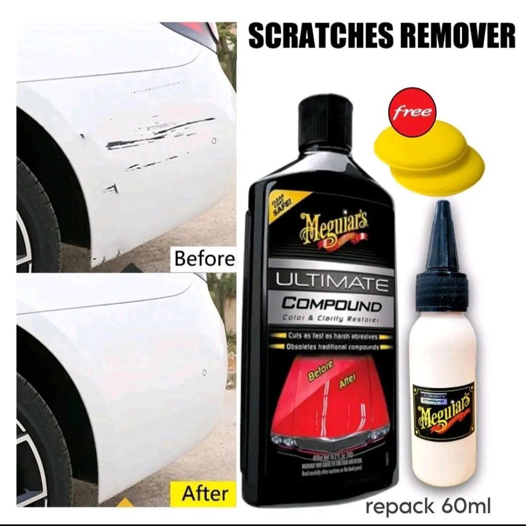Meguiars ultimate compound - Pembersih baret semua warna wax polish