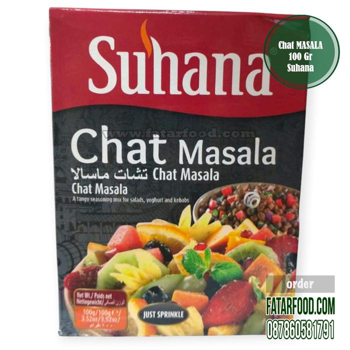 Gambar Suhana Chat Masala 100 Gr by fatarfood dari fatarfood online shop Kota Denpasar Tokopedia