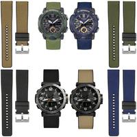 Gambar Tali Jam Tangan G-Shock GA-2000 Replacement Strap Rubber Nylon Canvas Hybrid Casio Protrek PRG-600 8100.24 - 8100.24 HT dari Watch Band N strap Kota Surabaya 1 Tokopedia
