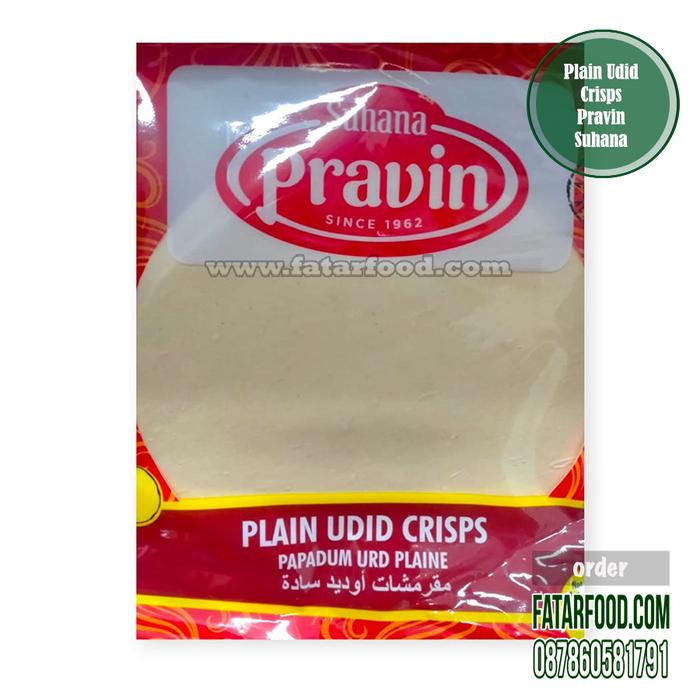 Gambar Suhana Plain Udid Crisps 200 gr by fatarfood dari fatarfood online shop Kota Denpasar Tokopedia