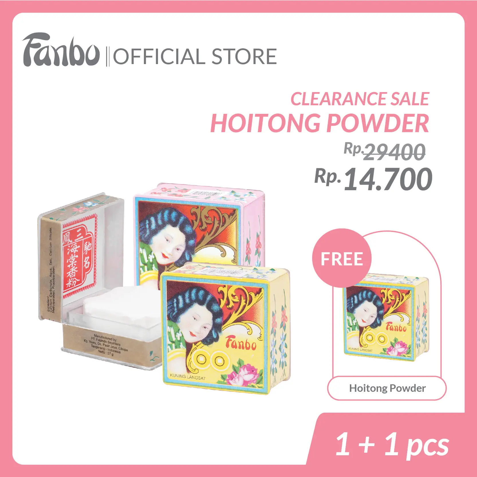 Fanbo Hoitong Powder 11 Putih